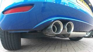 VW Scirocco Stock vs Milltek Exhaust [upl. by Ayitahs]