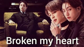 Broken My Heart ❤ ONESHORT ❣️ Jikook love story [upl. by Ecaidnac]