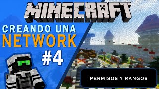 Creando una NETWORK de Minecraft desde Cero  Permisos y Rangos  Parte 4 [upl. by Aicirtac]