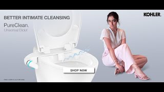 Kohler PureWash Bidet attachment [upl. by Nimra]