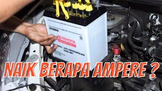 Berapa Ampere Si Maksimal Upgrade Dari Aki Bawaan [upl. by Ahsinal]