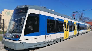 Cab View TramTrain Szeged [upl. by Aicnetroh947]