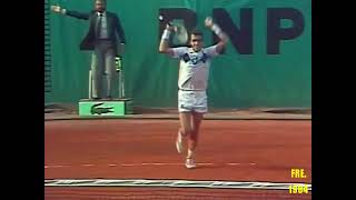 Ivan Lendl v John McEnroe French Open 1984 Final [upl. by Hyman]