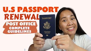 How To RENEW AN EXPIRED US PASSPORT 2021  Using Post Office And Online Form  Complete Guidelines [upl. by Notsniw]