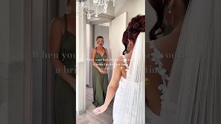 Watch until the end 🥹🤍 bride 2025bride bride2026 bridetobride bridesmaidsfirstlook bride2027 [upl. by Meekahs]