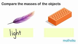 Comparing Mass Part 1 [upl. by Janeta]