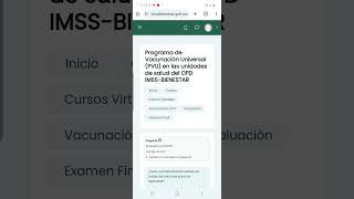 Programa de Vacunación Universal PVU en las unidades de salud del OPD IMSSBIENESTAR SIESABI 85 [upl. by Woodcock]