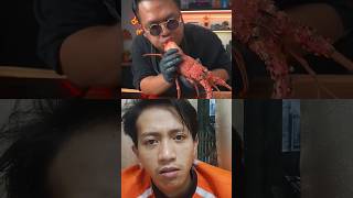 Red Giant Lobsterfood giantlobster duet subscribe youtubeshorts [upl. by Aicilet]