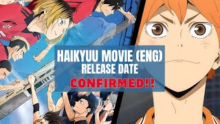 Haikyuu Movie International Release Date USA INDIA amp Chrunchyroll  Haikyuu Season 5 Release Date [upl. by Onihc103]