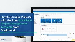 How to Manage Projects with the Free SharePoint Project Management Template from BrightWork [upl. by Acisse84]