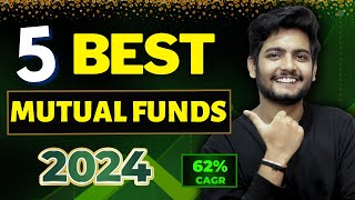 Best Mutual Funds in 2024🔥  Top 5 Mutual Funds To Invest  Multibagger Portfolio💰 [upl. by Seditsira510]