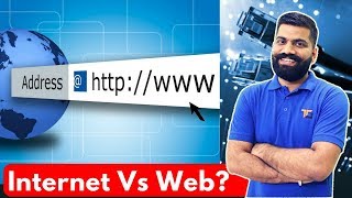 Internet Vs Web The Basic Difference  WWW Vs Internet [upl. by Neitsabes]