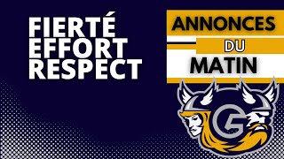 Annonces du matin  11 décembre 2023 [upl. by Aryc337]