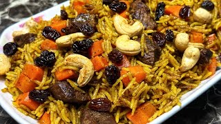 This Quick Asian Flavored Beef amp Carrot Rice Is A Super Tasty Dish  My Family Love This Recipe [upl. by Felita]