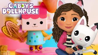 Make a Real DIY Cat Toy Gabbys Dollhouse Crafts For Kids  GABBYS DOLLHOUSE TOY PLAY ADVENTURES [upl. by Eisnil]