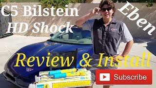 Bilstein Shocks HD Review amp Installation C5 Corvette [upl. by Branch]