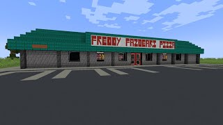 FNAF 1 Map in Minecraft Management Wanted Mod [upl. by Salzhauer83]