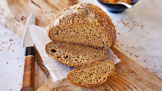 This 3Ingredient Bread Will Change Your Life 06 g Carbs Keto Vegan GlutenFree [upl. by Nie]