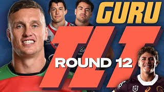 Team List Tuesday Round 12 Walsh Hughes amp Manu Return amp Wighton into the halves [upl. by Duhl]