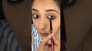 Smudged KajalKohl Look makeup smokyeyes makeuptips makeuptutorial easymakeup smokeyeyeliner [upl. by Adirf]