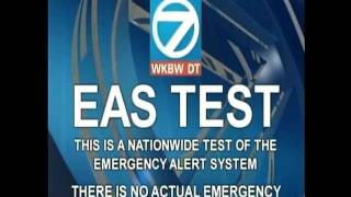 WKBW EAS TEST FAIL [upl. by Wemolohtrab728]