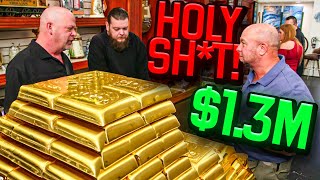 BIGGEST GOLD DEALS on Pawn Stars [upl. by Hacker714]