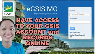 How to create eGSISMO Account and check GSIS Records Online [upl. by Latvina643]