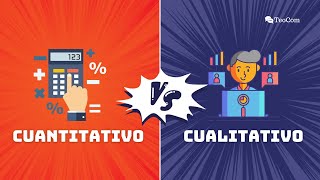 Diferencia entre investigación cuantitativa y cualitativa [upl. by Nosna344]