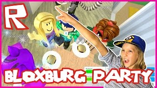 Welcome to Bloxburg Party  Roblox [upl. by Osswald]