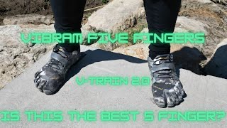 Vibram VTrain 20 The Most Barefoot Training Shoe You Can Buy [upl. by Beichner602]