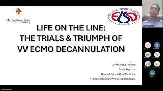 Case Discussion quotLife on the line The Trials amp Triumph of VV ECMO Decannulationquot [upl. by Wack]