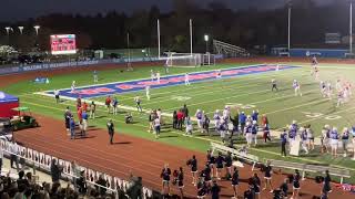 Beelers TD reception helps Washington Township football to playoff victory [upl. by Htiaf994]