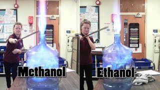 Whoosh Bottle  Methanol Vs Ethanol [upl. by Eicarg]