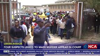 Lusikisiki Massacre  Four suspects linked to mass murder appear in court [upl. by Piselli648]