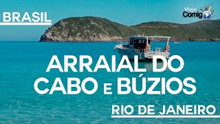 ARRAIAL do CABO e BÚZIOS  RIO DE JANEIRO  BRASIL  Série Viaje Comigo [upl. by Pulling]