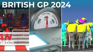 British GP 2024  Highlights  Formula 1 Comedy [upl. by Acinomal]