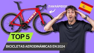 Las 5 mejores bicicletas aerodinámicas en 2024  ¡Estas bicicletas son RÁPIDAS [upl. by Aecila]