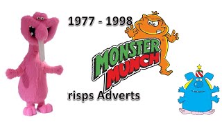 19771998 Monster Munch Crisps Adverts Compilation [upl. by Milewski809]