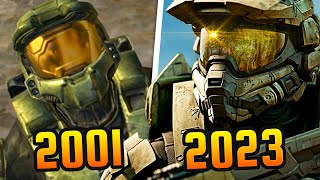 Evolution of Halo Games 20012022 [upl. by Elyod]