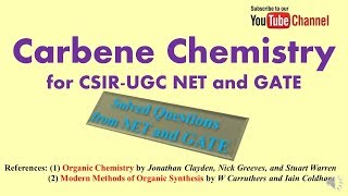 Carbene Chemistry for CSIRUGC NET and GATE [upl. by Alvinia]