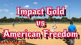 Impact Gold DFW Graves vs American Freedom Platinum 07132024 [upl. by Artemisa]