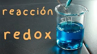 REDOX Sulfato de Cobre  Zinc Experimento Reacción OxidaciónReducción Zn  CuSO4 [upl. by Eecal]