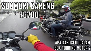 RG700 motovlog SUNMORI di Lampung   MotovlogLampung 25 [upl. by Ahsropal]