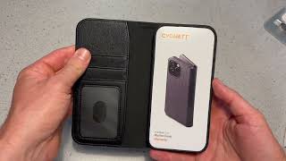 CYGNETT URBAN WALLET CASE iPhone 16 Pro Max REVIEW [upl. by Nibla]