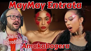 love her voice MAYMAY ENTRATA quotAmakabogeraquot music video reaction [upl. by Notslar]