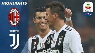 Milan 02 Juventus  Ronaldo And Mandžukić Stun San Siro  Serie A [upl. by Annoyt]