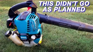 Fixing A Makita Leaf Blower That Wont Start [upl. by Enihpesoj]