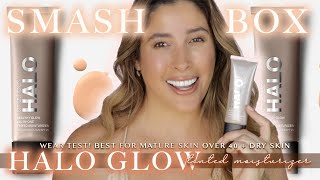 SMASHBOX HALO Healthy GLOW Tinted Moisturizer DRY 40 MATURE SKIN 10Hrs Wear Test Review Comparisons [upl. by Darce206]