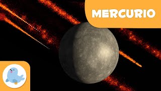 Mercurio il vicino del Sole  Il Sistema Solare in 3D per bambini [upl. by Anitsirhcairam]