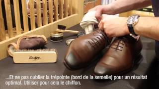 Entretien chaussures en cuir Bexley  comment cirer ses chaussures en cuir [upl. by Mirak]